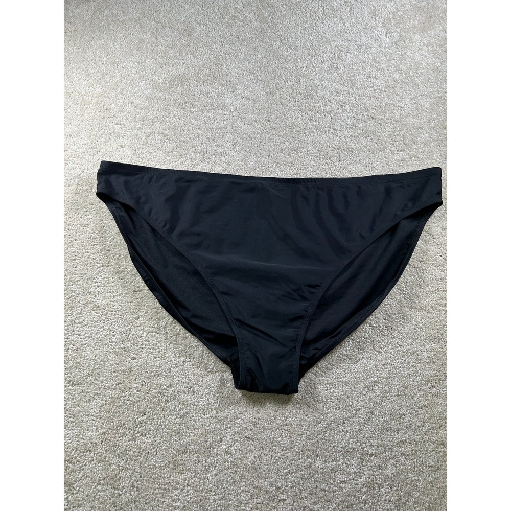 decree Swimwear‎ Women's Black 3X Nylon Spandex Bikini Bottom